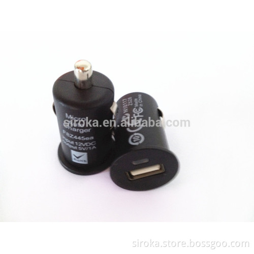 High quality cheap price mini DC USB Car Charger 5V 1A in car USB charger for Android mobile phone
